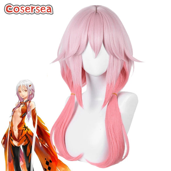 Guilty Crown Inori Yuzuriha Pink Gradient Cosplay Wigs