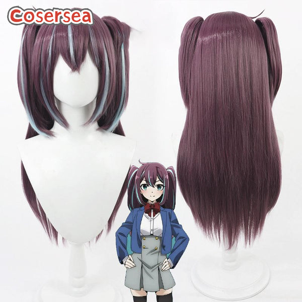 Gushing over Magical Girls Akoya Matama Cosplay Wigs