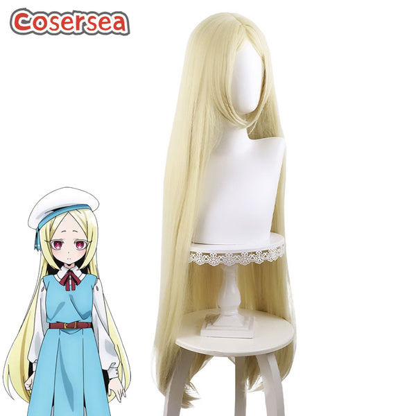 Gushing over Magical Girls Morino Korisu 100cm Blonde Cosplay Wigs