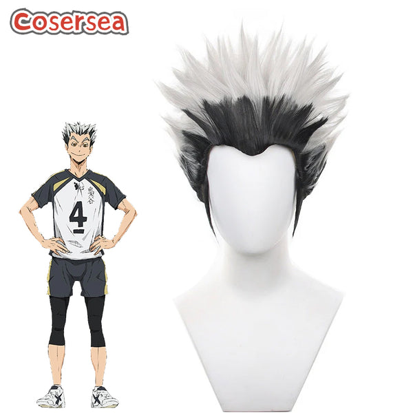 Haikyuu Fukurōdani Academy Bokuto Koutarou Cosplay Wigs