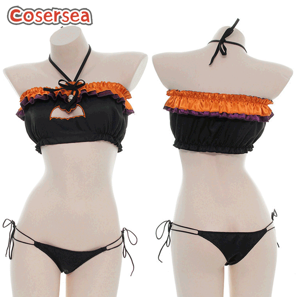 Halloween Cosplay Suit Sexy Pumpkin Hollow Pajamas Cat Private Lingerie
