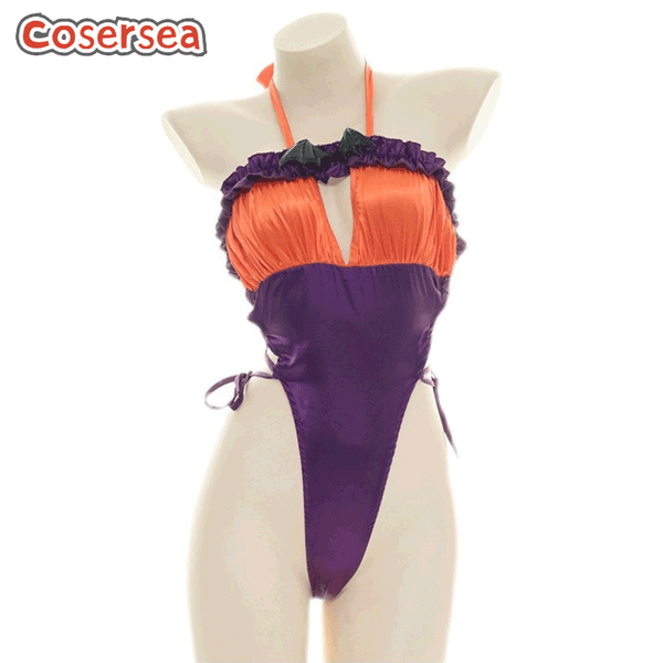 Halloween Halter Slim Backless Women Sexy Tight Underwear Nightdress