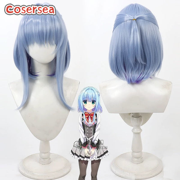Hamidashi Creative Nishiki Asumi Light Blue Cosplay Wigs