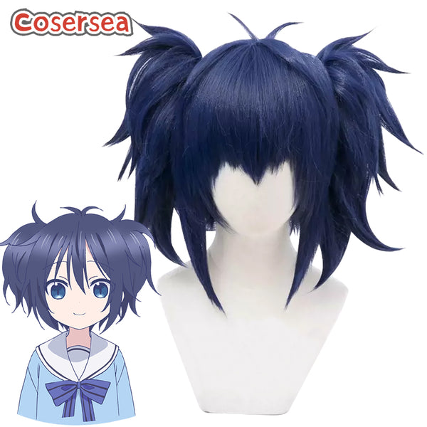 Happy Sugar Life Koube Shio Blue Ponytail Wigs