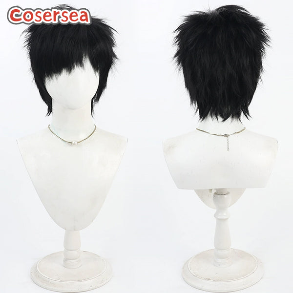 Hitman Reborn Yamamoto Takeshi 30cm Black Cosplay Wigs