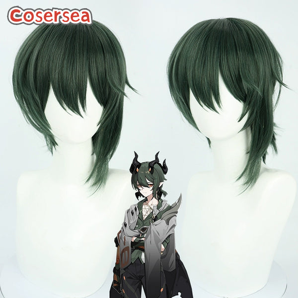 Honkai Impact 3rd Kosma 38cm Short Green Cosplay Wigs
