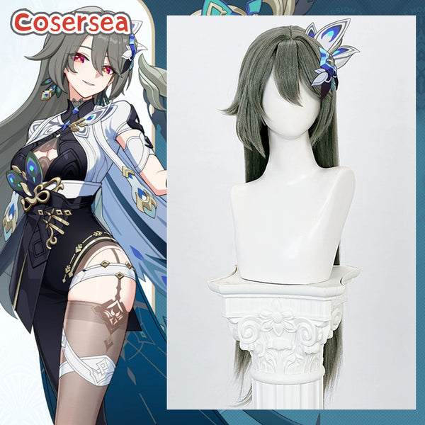 Honkai Impact 3rd Vita 90cm Dark Gray Cosplay Wigs