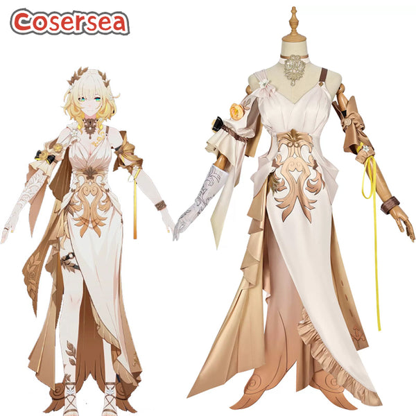 Honkai: Star Rail Aglaea Halloween Women Dress Cosplay Costume