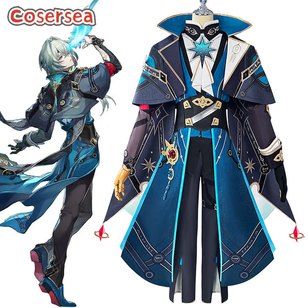 Honkai: Star Rail Anaxa Halloween Men Uniform Cosplay Costume