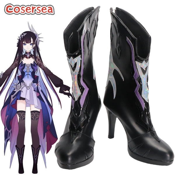 Cosersea Honkai: Star Rail Hysilens High Heel Cosplay Shoes Cosplay Boot