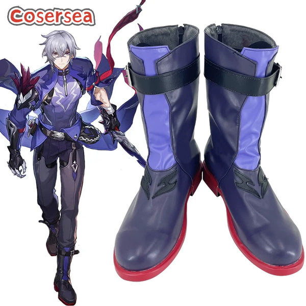 Game Honkai: Star Rail Moze Cosplay Shoes Cosplay Boot