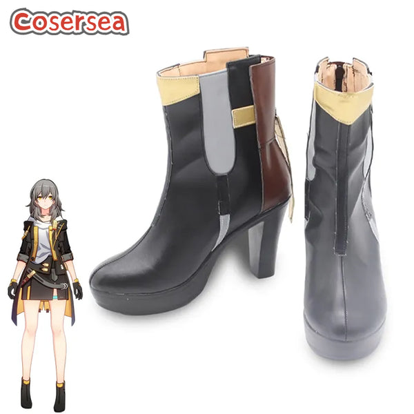 Game Honkai: Star Rail Trailblazer Female Protagonist Cosplay Shoes