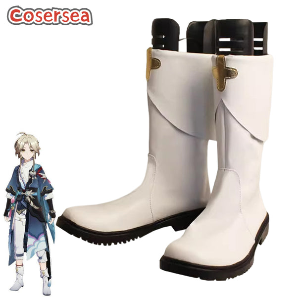 Game Honkai: Star Rail Yanqing Cosplay Shoes
