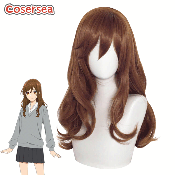 Horimiya Kyouko Hori 60cm Brown Cosplay Wigs