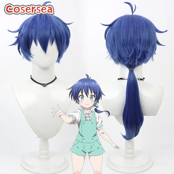 Cosersea I Was Reincarnated as the 7th Prince so I Can Take My Time Perfecting My Magical Ability Lloyd de Saloum 60cm Blue Cosplay Wigs