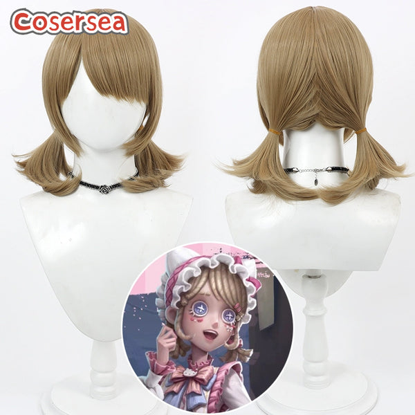Identity V Emma Woods 40cm Brown Cosplay Wigs