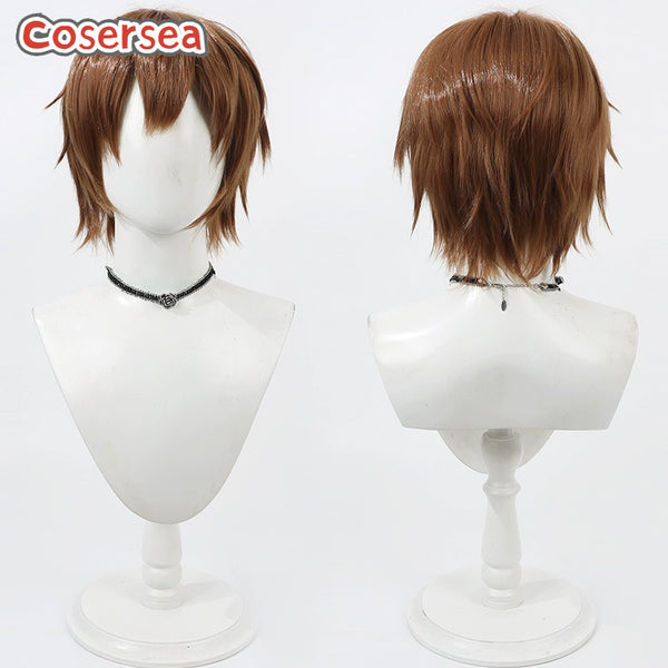 Identity Ⅴ Naib Subedar Mercenary 30cm Short Brown Cosplay Wigs