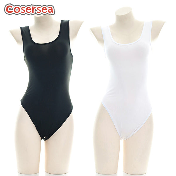 Japanese Sexy Bodysuit Girls Bottom Open Swimsuit Pajamas