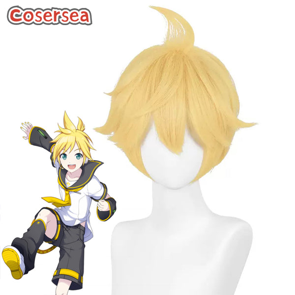 Kagamine Len 30cm Blonde Cosplay Wigs