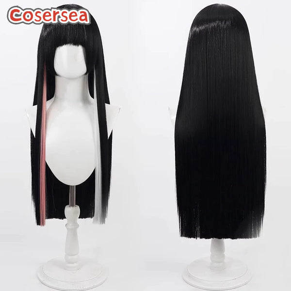 Kamen Rider Beroba 70cm Long Black Mixed Cosplay Wigs