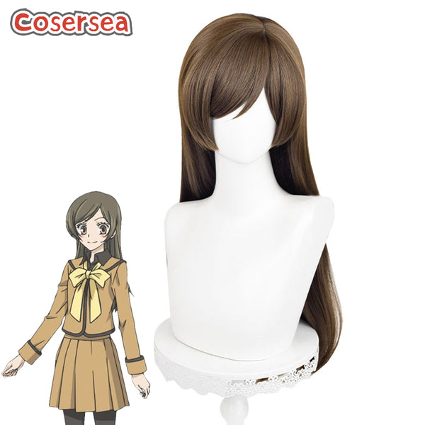 Kamisama Kiss Momozono Nanami 70cm Long Brown Cosplay Wigs