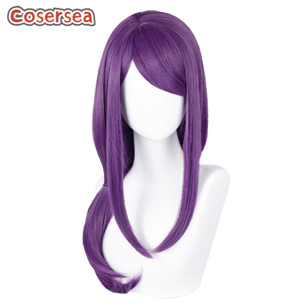 70cm Long Straight Purple Kamishiro Rize Cosplay Wigs