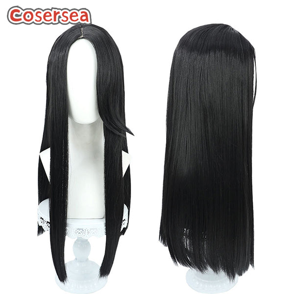 Killjoy 60cm Long Straight Black Cosplay Wigs