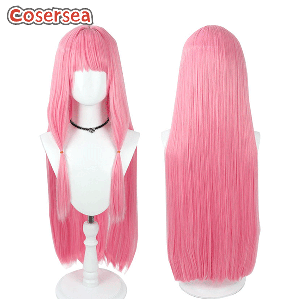 Kotonoha Akane 90cm Long Pink Cosplay Wigs
