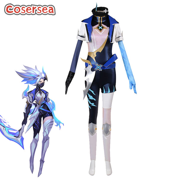 Game LOL Drx Akali Cosplay Costume