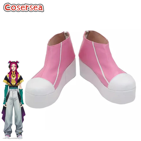 Game LOL HEARTSTEEL Alune Cosplay Shoes