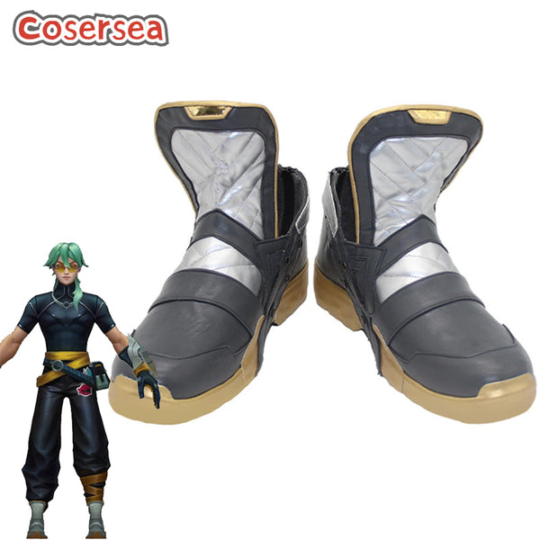 Game LOL Heartsteel Ezreal Cosplay Shoes