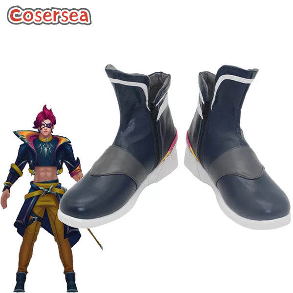 Game LOL Heartsteel Kayn Cosplay Shoes