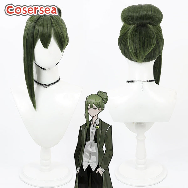 Library Of Ruina Netzach Green Cosplay Wigs