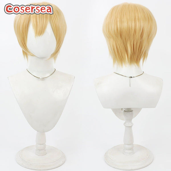 Limbus Company Sinclair 30cm Blonde Men Cosplay Wigs
