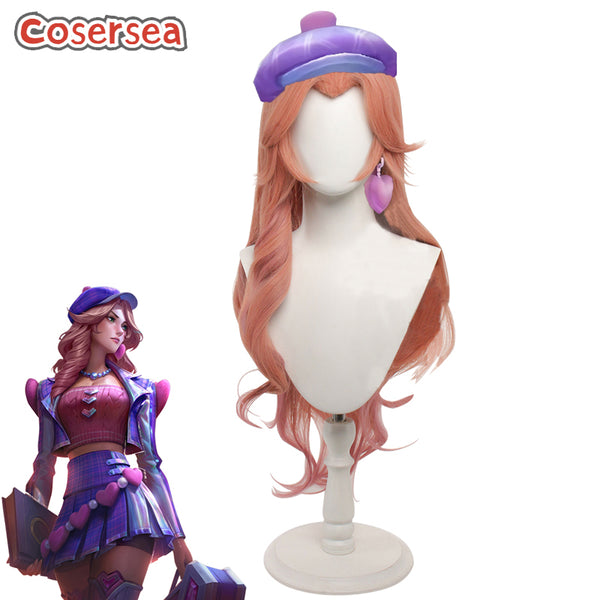 LOL Heartache & Heartthrob Caitlyn Cosplay Wigs