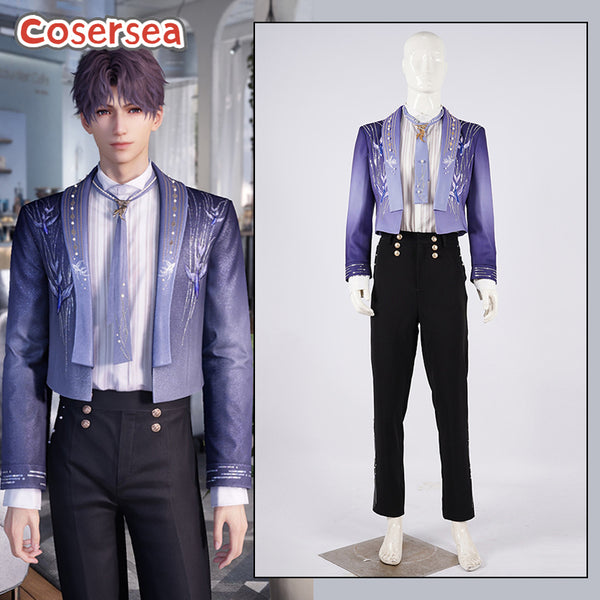 Love and Deepspace Rafayel Birthday Ocean's Qiyu Cosplay Costume