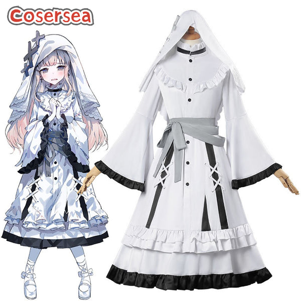Cosersea Magical Girl Witch Trials Hikami Meruru Halloween Dress Cosplay Costume
