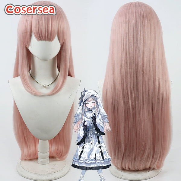 Cosersea Magical Girl Witch Trials Hikami Meruru 70cm Long Pink Cosplay Wigs
