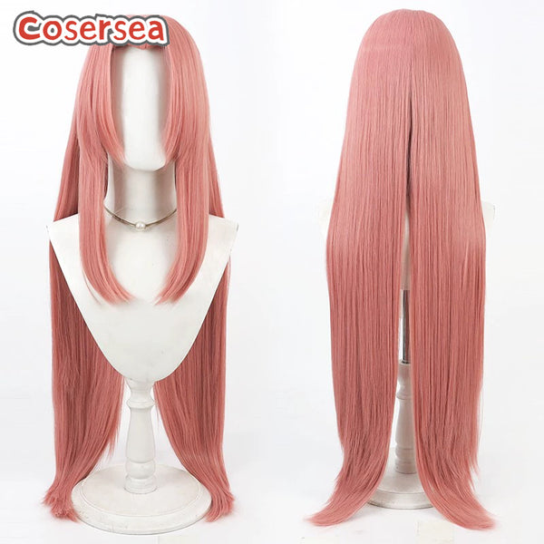 Makai Kishi Ingrid Ingrid 80cm Long Pink Cosplay Wigs