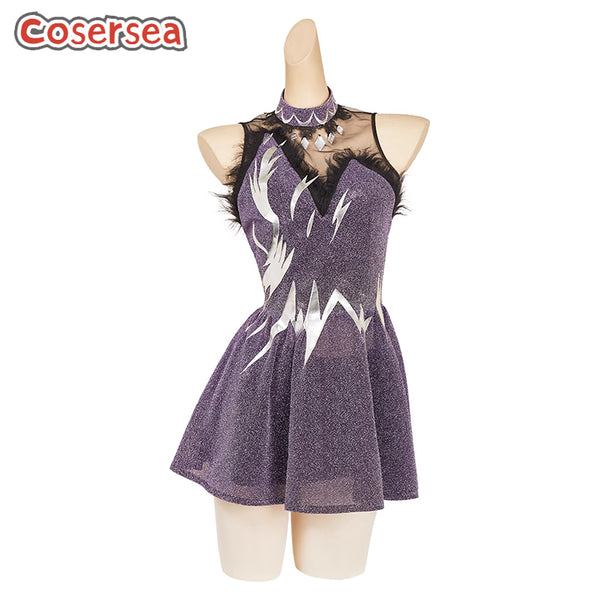 Cosersea Medalist Skating Hikaru Kamisaki Cosplay Costume Dress Outfit