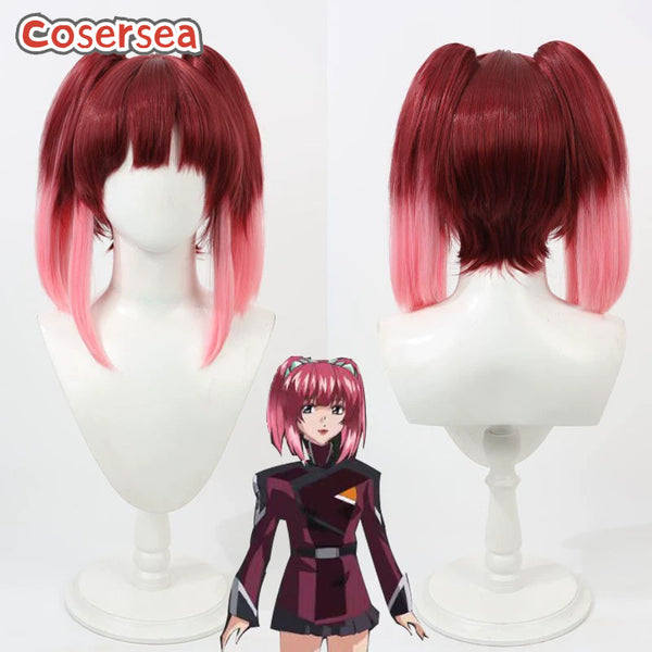 Mobile Suit Gundam Agnes Giebenrath 35cm Ponytail Cosplay Wigs