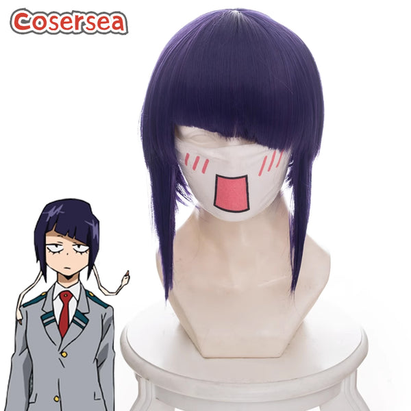 My Hero Academia Kyoka Jiro 38cm Mixed Purple Cosplay Wigs