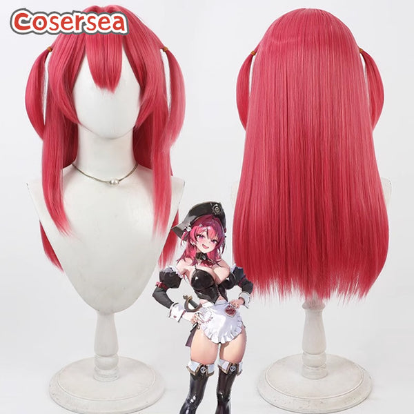 Nikke The Goddess Of Victory Mast 60cm Red Cosplay Wigs