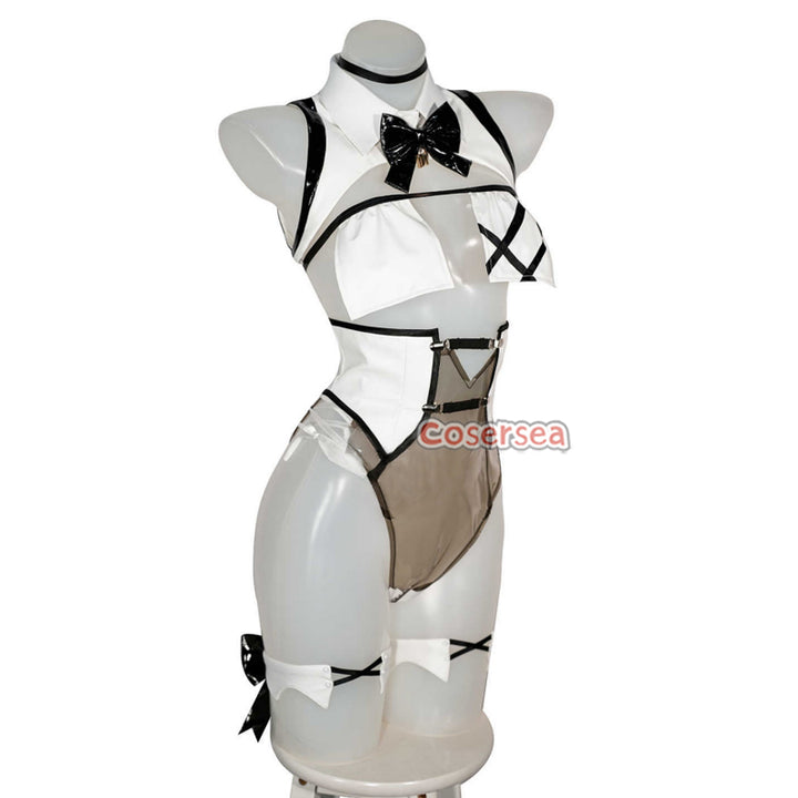 Cosersea Nikke The Goddess of Victory Byoru Bunny Suit Cosplay Costume ...