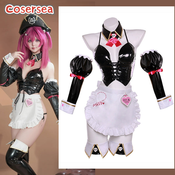 Cosersea Nikke The Goddess of Victory Mast Romantic Maid Bunny Suit Cosplay Costume