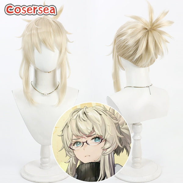 Nikke The Goddess of Victory Grave Light Blonde Cosplay Wigs
