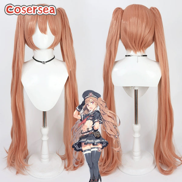 Cosersea Nikke The Goddess of Victory Miranda 80cm Wavy Ponytail Cosplay Wigs