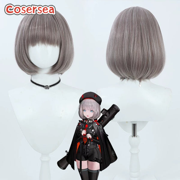 Nikke The Goddess of Victory Vesti 30cm Mixed Brown Cosplay Wigs