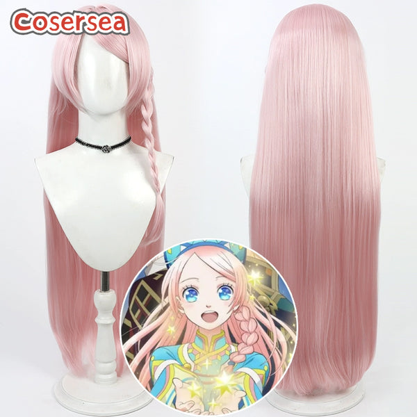 Nina the Starry Bride Nina 85cm Light Pink Cosplay Wigs