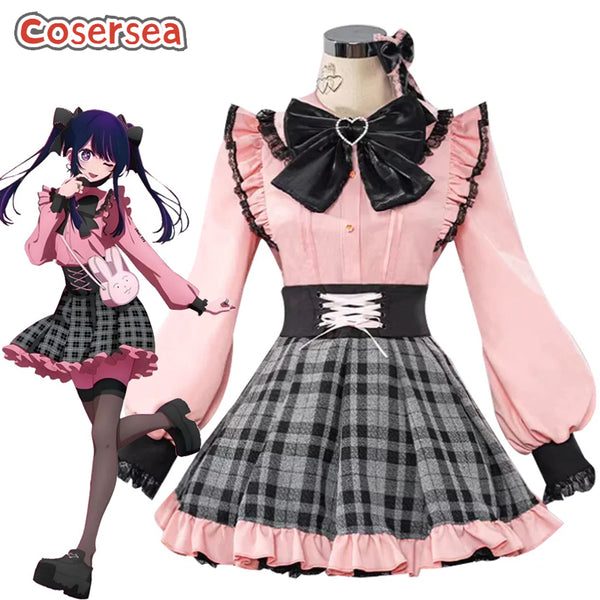 Oshi No Ko Ai Hoshino Lolita Dress Cosplay Costume